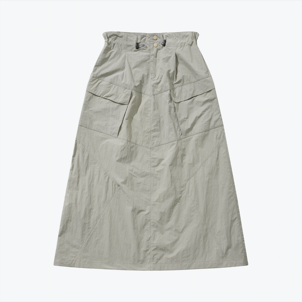 M65 Trapezoidal Pocket Skirt Khaki【L24-19KA】
