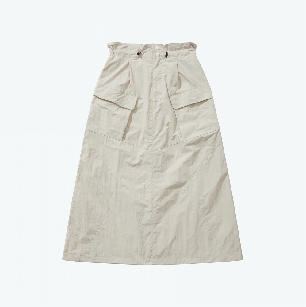 
                  
                    M65 Trapezoidal Pocket Skirt Cream【L24-19CM】
                  
                