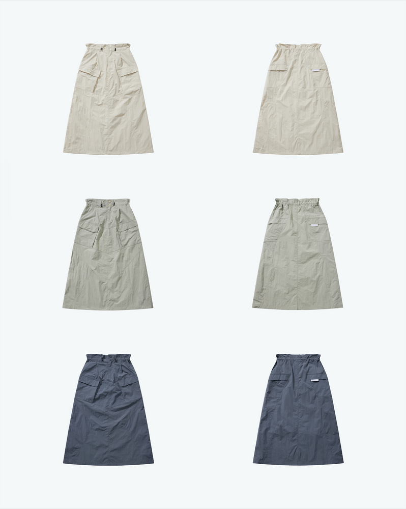 
                  
                    M65 Trapezoidal Pocket Skirt Khaki【L24-19KA】
                  
                