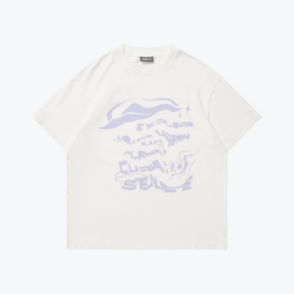 Dizzy Oversize Tee White【L24-T11WH】