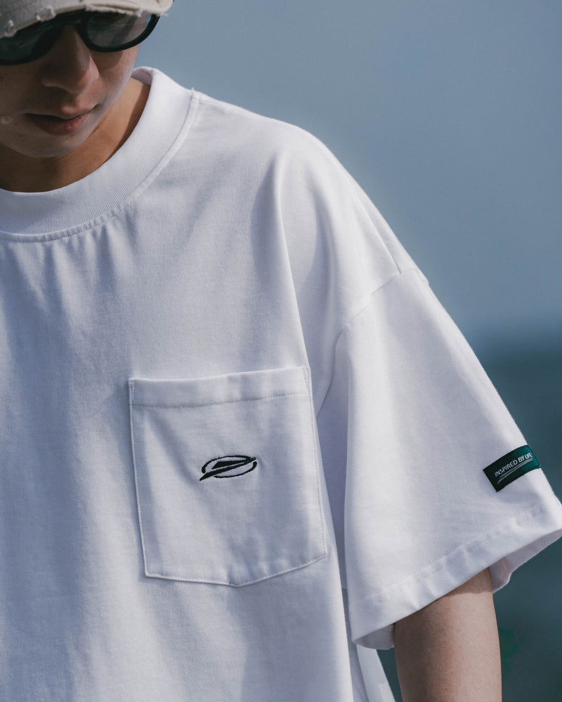 
                  
                    Basic Logo Pocket SS White【M24-T01WH】
                  
                