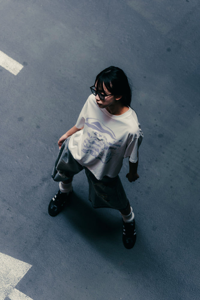 
                  
                    Dizzy Oversize Tee White【L24-T11WH】
                  
                