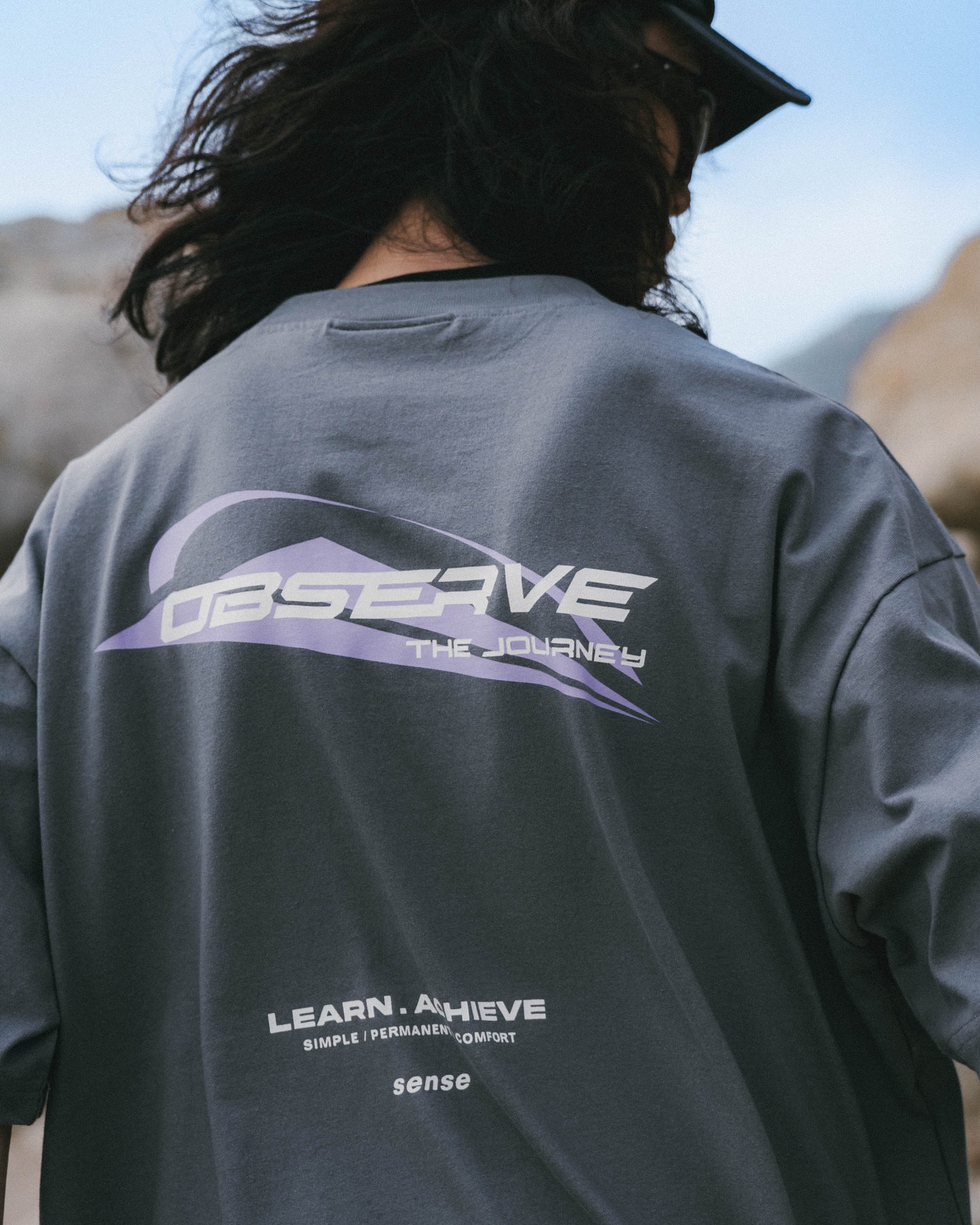 
                  
                    Observe With LOGO SS Ash Grey【M24-T08AG】
                  
                