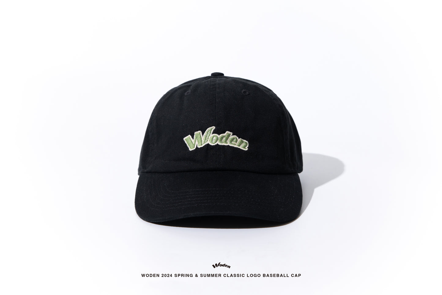 
                  
                    WODEN 2024 Spring & Summer 003 Classic Feather LOGO Baseball Cap Green
                  
                