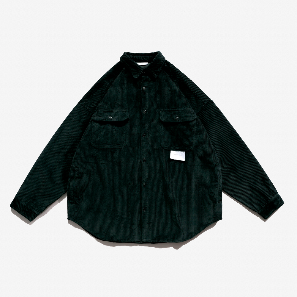 CPO Corduroy JKT Dark Green【M22-28DG】